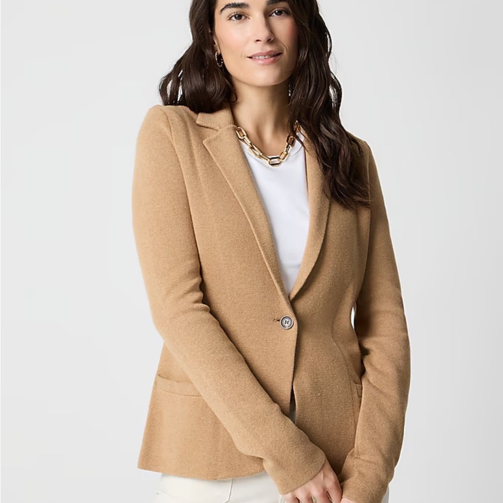 J Crew Factory Schoolboy Sweater Blazer, Size Small